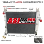 Row Aluminum Radiator Fit 2002-2004 Dodge Durango/ Dakota 3.7L-5.9L V6 V8 Gas New. Price: $169.00.