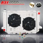 Row Aluminum Radiator+shroud Fan 1985-1997 Ford F-150 F-250 F-350/ Bronco New. Price: $279.00.