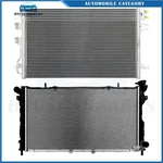For 2005-2007 Chrysler Town & Country Aluminum Radiator Condenser Cooling Kit New. Price: $135.58.