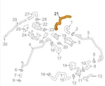 Oem Audi A7 Coolant Hose Pipe 4G0819350AB Genuine New. Price: $68.09.