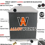 Row Alloy Radiator 1942-1948 1945 1946 Ford Coupe Deluxe Mercury Chevy V8 New. Price: $259.00.