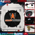 Row RADIATOR+SHROUD+16"FAN 1942-1952 Ford F1 F2 F3 Pickup Chevy V8 Engine New. Price: $309.00.