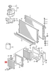 Genuine Audi RS5 Coupe Sportb. Additional Cooler For Coolant 8W0121202A New. Price: $631.00.