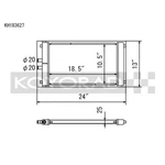 Koyo Racing Radiators KH183627 New. Price: $448.00.