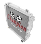 3 Row Racing Champion Radiator For 1987 - 2004 Jeep Wrangler Yj Chevy V8 Conv New. Price: $301.86.