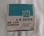 Vintage Gm # 367314 Radiator Support Cushions 1953-62 Corvette New Old Stock. Price: $59.99.