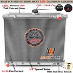 Row Aluminum Radiator For Nissan Frontier Xterra Pathfinder 4.0L 5.6 2005-2018 New. Price: $259.00.