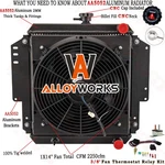 2 Row Radiator&shroud Fan Fits 1984-1998 Suzuki Sierra Samurai SJ413 1.3L Manual New. Price: $199.00.