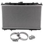 Radiator With Universal Oil Hose Clamps Kit For 2002 2003 2004 Infiniti I35 New. Price: $65.91.