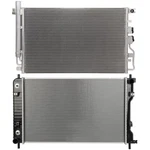 For 2010-2015 Chevrolet Equinox Aluminum Radiator & A/c Condenser Set New. Price: $130.45.