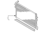 Genuine Volkswagen Radiator 5Q0-121-251-GR New. Price: $203.41.