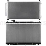 For 2007 2008 2009 Honda Cr-v 2.4L Aluminum Radiator & Condenser Cooling Kit New. Price: $98.19.