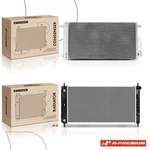 A-premium Radiator & Ac Condenser Cooling Kit For Chevrolet Malibu L4 2.2L Auto New. Price: $140.99.