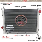 3ROW Radiator For 2011-20 Dodge Challenger Charger Chrysler 300 SRT8 6.4 6.2 New. Price: $139.00.