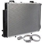 Pickoor Radiator With Universal Oil Hose Clamps Kit For Mercedes-benz E320 New. Price: $79.99.