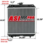 K2581-85010 Radiator For Kubota BX1850D BX1860 BX1880 BX2350D BX2380 BX25 BX24D New. Price: $109.00.