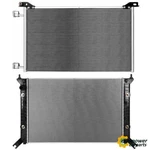 Radiator & Ac Condenser Cooling Kit For 2015-16 Chevrolet Silverado 2500 Hd 6.0 New. Price: $205.39.
