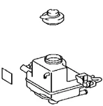 Toyota Genuine Oem 47220-47080 Brake Master Cylinder Reservoir 2012-2015 Prius New. Price: $95.28.