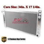 Aluminum Radiator 3 Row For 1996-2001 Am General Hummer Base V8 6.5L Luxerad New. Price: $204.25.