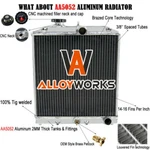 Row Core Aluminum Radiator For 1992-2000 Honda Civic Integra 1.4L/1.6L L4 4CYL New. Price: $99.00.