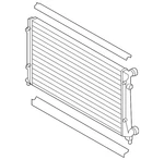 Genuine Volkswagen Radiator Assembly 1K0-198-251 New. Price: $588.06.