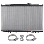Pickoor Radiator For Honda Odyssey With Universal Oil Hose Clamps Kit New. Price: $67.91.