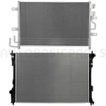 Aluminum Radiator & Ac Condenser Cooling Kit 2013 2014-2017 2018 Ford Flex New. Price: $114.58.