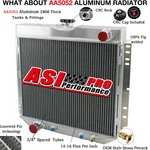 Row Radiator 67 68 69 70 Ford Mustang Falcon 63 Fairlane TORINO,V8 #339 New. Price: $159.00.