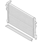 Genuine Audi Inter-cooler 5Q0-121-251-HQ New. Price: $252.93.