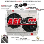 Row Radiator+shroud Fan Kit For 1963-1968 Chevy Impala 64-67EL Camino New. Price: $359.00.
