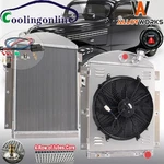 4-ROW Radiator Shroud Fan Fit 1937-38 Chevrolet Chevy Hd Master Truck 3.5L L6 V8 New. Price: $359.00.