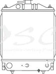 Osc 1732 Cooling Products New Radiator For 95-01 Firefly Metro Swift. Price: $109.13.