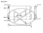 Koyo Radiator For Ioniq, Niro A13677 New. Price: $221.94.