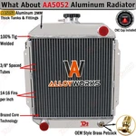 3 Row Radiator For 1970-1976 1971 Nissan Datsun B110 1200 120Y A12T 1.2L L4 New. Price: $139.00.