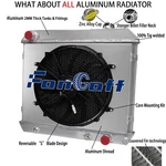 Row Radiator+shroud+fan For 1963-1966 Chevy C10 C20 C30 K10 K30 K20 V8 Fongoff New. Price: $195.99.