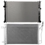 2006-2009 Ford Fusion Mercury Milan Aluminum Radiator & A/c Condenser Set New. Price: $133.00.