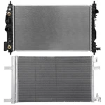 Radiator & Condenser Cooling For 10-16 Buick Lacrosse 14-19 Chevrolet Impala New. Price: $115.79.