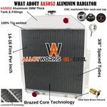 Row Aluminum Radiator 1942-1952 1947 1950 Ford F1 F2 F3 F4 Pickup V8 4252 New. Price: $169.00.