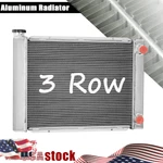 Asi Universal 19"H X 26"W 3-ROWS Aluminum Radiator For Double Pass Chevy Sbc 350 New. Price: $159.00.