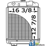 A-SBA310100031 Ford Tractor Radiator 1000; 1500; 1600; 1700 New. Price: $780.51.