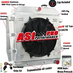 Asi 3ROW Radiator+shroud Fan For 1955-1959 Chevy Truck Pickup Suburban/apache New. Price: $259.00.