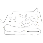 1998-EARLY 2000 Blazer,jimmy,bravada 4WD Brake Line Set 3/16" And 1/4" Stainless New. Price: $190.00.