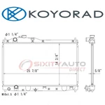 Koyorad A13016 Radiator For Cooler Cooling Antifreeze Coolant Belts Dv New. Price: $142.52.