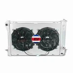 Aluminum Radiator + Shroud & Fan For 1982-1992 Pontiac Firebird Trans Am New. Price: $220.00.