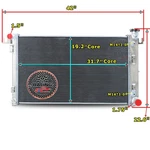 Row Radiator For 1994-2002 Dodge Ram 1500 2500 3500 3.9L V6 5.2L 5.9L V8 Gas New. Price: $239.00.