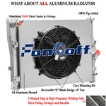 Upgrade Row Radiator+shroud Fan For 2006-2013 Bmw 128I/328I/330I/Z4 Mt Usa New. Price: $199.00.