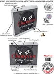 3 Row Wr Champion RADIATOR,16" FAN-1964-1965 Pontiac Gto/lemans/tempest V8 Eng New. Price: $394.65.