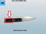 64229218552 13 14 15 16 17 Bmw 320I Center Left Inner Air Vent Used. Price: $39.00.