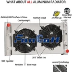 Fongoff Row Radiator+shroud Fan For 1982-94 Chevy S10 Gmc S15 Jimmy Sbc 350 V8 New. Price: $209.00.