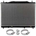 For 2005-2007 Cadillac Cts 2.8L Aluminum Radiator W/ Oil Hose Clamps Kit New. Price: $67.98.